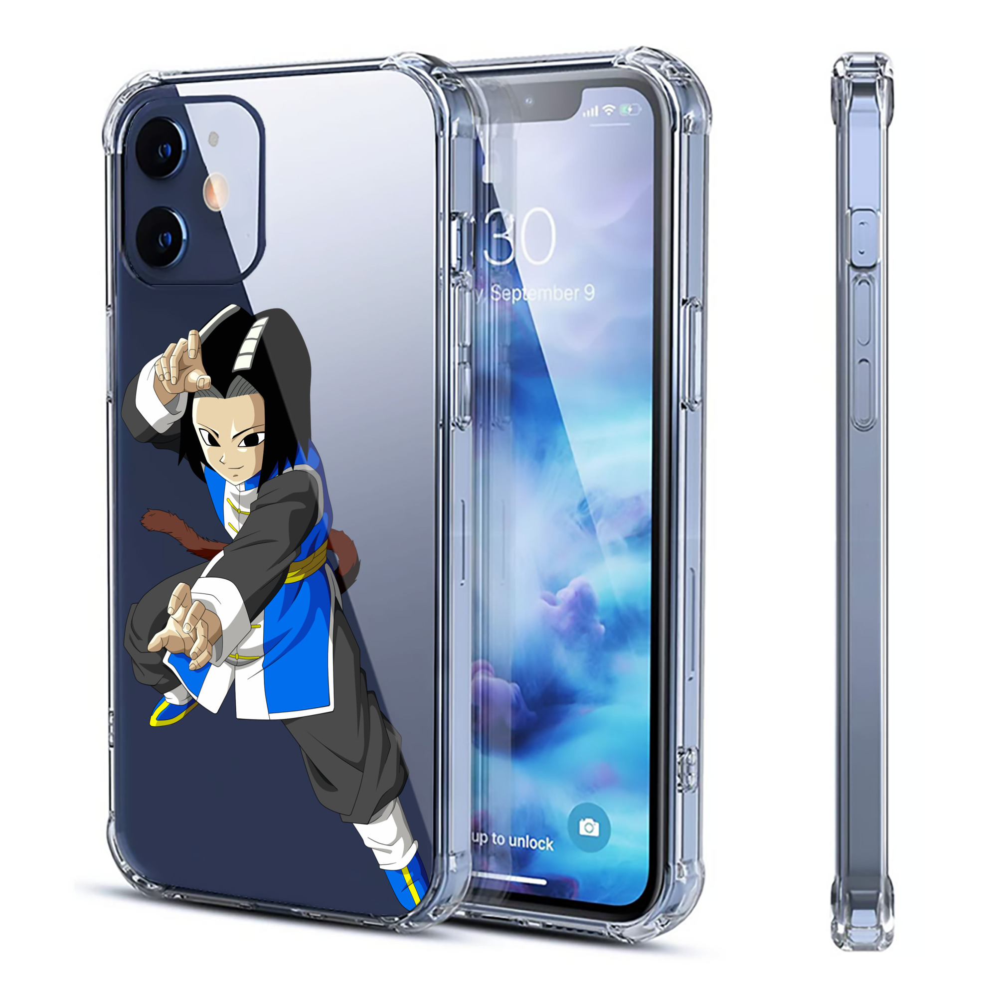 （画像用） ドラゴンボール DRAGON BALL 【iPhone 12シリーズ対応】透明スマホケース（クリアソフトケース）